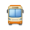 Oncoming Bus emoji on LG